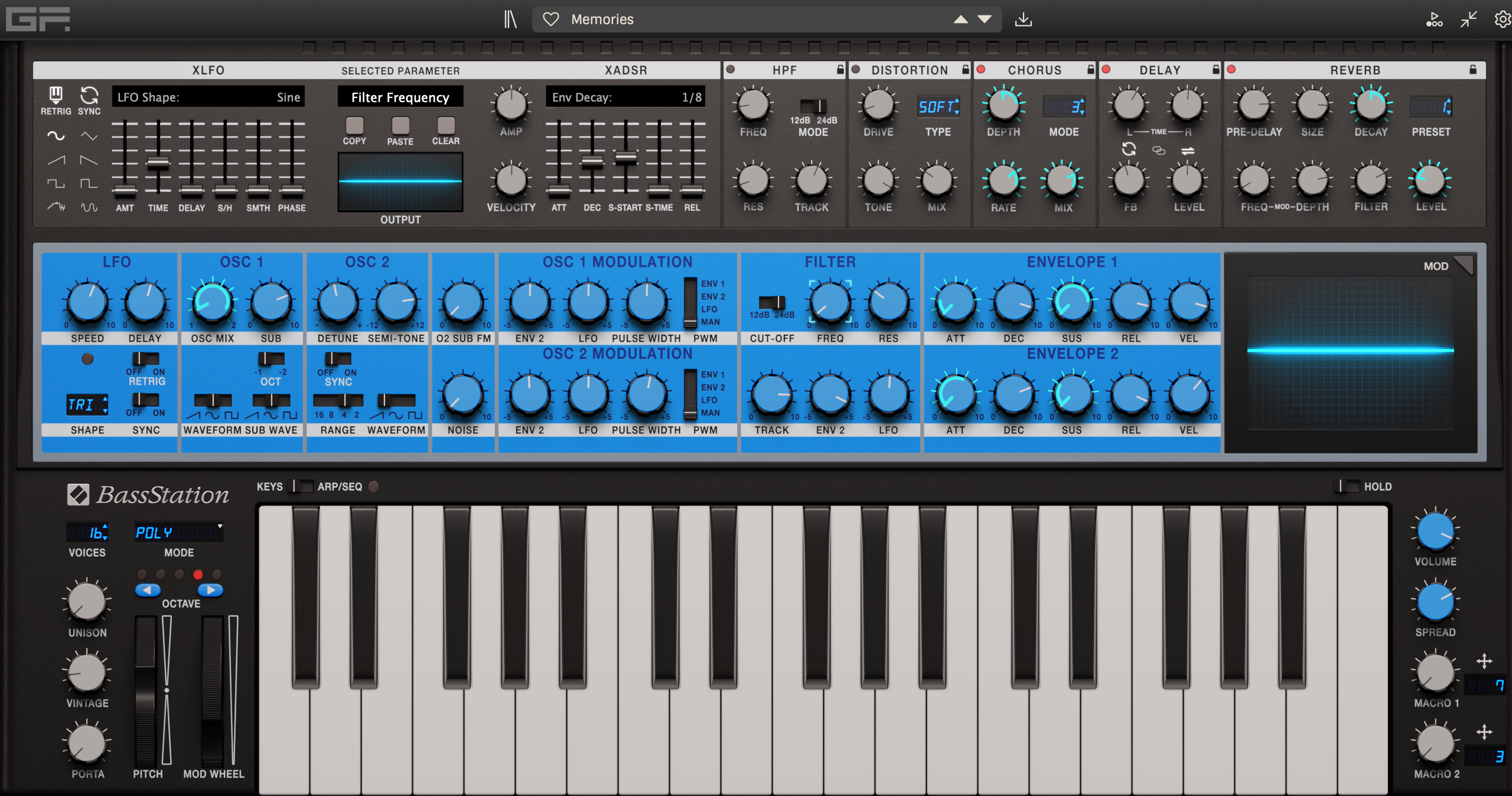 GForce Novation Bass Station